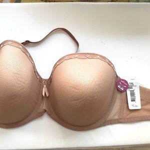 Freya Idol Allure Underwire Mld Strpls Bra 36GG